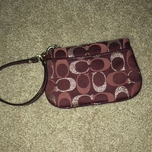 Coach wristlet